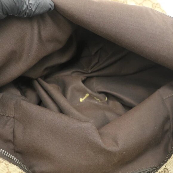 Gucci Backpack Beige Supreme Coated Canvas GG Monogram Web READ - Picture 4 of 15